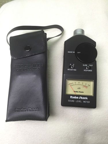 Radio Shack Sound Level Meter - CAT. NO 33-2050