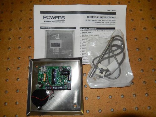 NEW Powers Series 460 Aqua Sentry Alarm 460-600