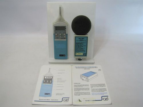 Lucas CEL CEL-254 Acoustical Calibrator Digital Impulse Sound Level Meter