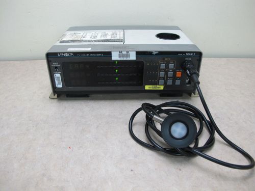 Minolta TV-Color Analyzer II w/1075110 Probe