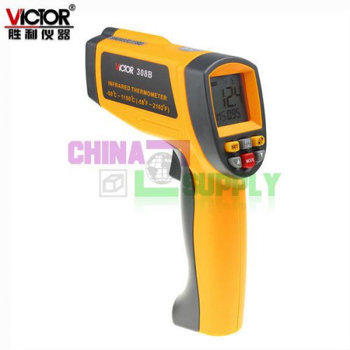 Adjustable Temprature -58°F~2102°F Professional Digital IR thermometer emissive