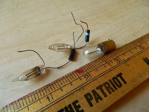 Parting Out B&amp;K 700 Tube Tester Neon Bulbs Lamps Pair NE-2 Plus NE-51