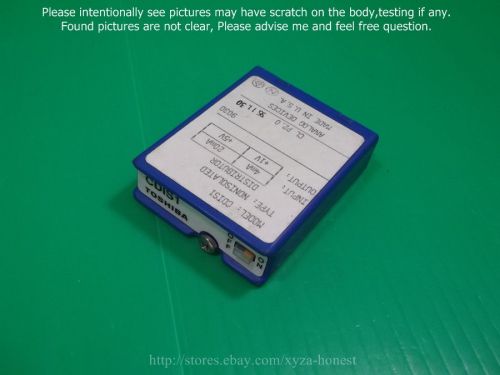 Toshiba cdis1, module input 4-20ma ,output 1-5v, new without box sn:promotion for sale