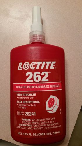 LOCTITE 262 RED THREADLOCKER 250ml (8.45 FL.OZ) exp. Date 02/16