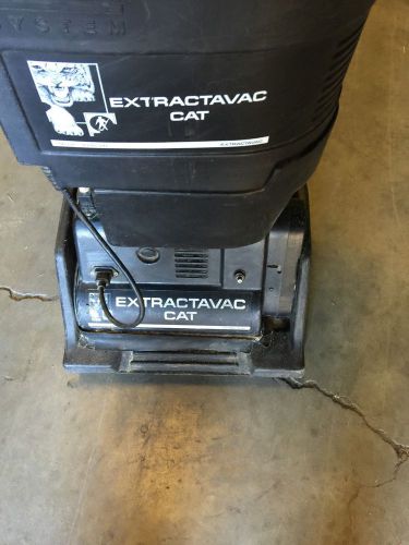 Host Dry Carpet Cleaning System CAT ExtractaVac extractor commercial cleaner