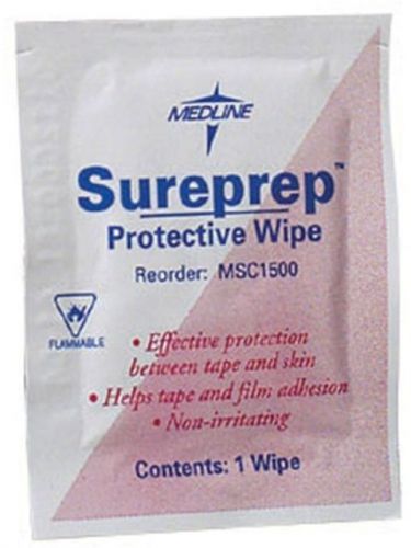 Medline sureprep skin protectant wipe - 1000 per case for sale