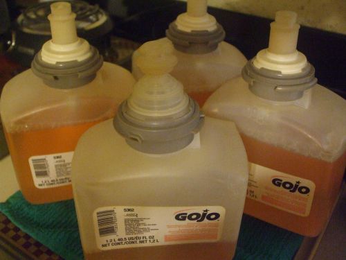 Go-jo foaming soap refills for dispensers lot of 3 plus partial for sale