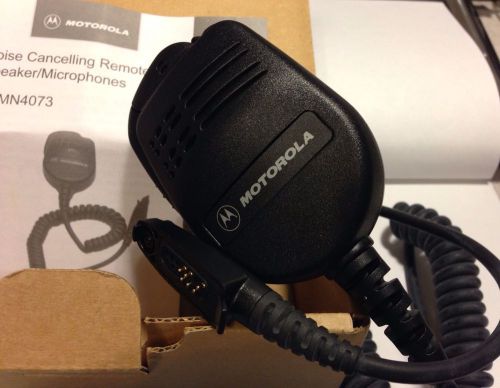 MOTOROLA REMOTE SPEAKER MIC JMMN4073A NOISE CANCELLING NEW OEM