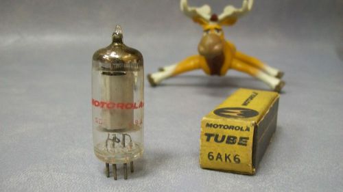 Motorola 6AK6 Vintage Vacuum Tube in Original Box