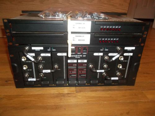 NEW  M/A-COM  MASTR 111 Receivers &amp; Components 800 MHz   Rack Mount  Lot  #2