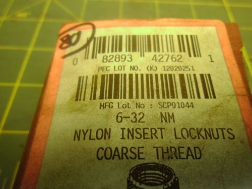 6-32 NYLON INSERT LOCKNUT (QTY 80) # J53489