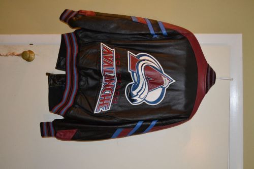 Colorado Avalanche Size L leather jacket Wilson&#039;s leather