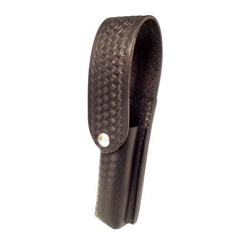 Boston Leather 5576-1-BLK Black Plain Black Snap Pelican 7060 Flashlight Holder