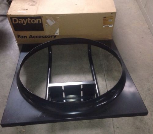 New black metal 24&#034; dayton exhaust fan venturi frame for sale