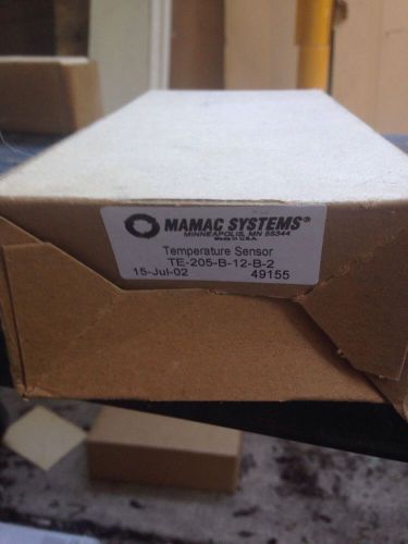 MAMAC SYSTEMS Temperature Sensor TE-205-B-12-B-2