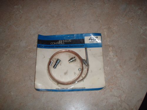 Johnson Controls K 19 Universal Replacement Thermocouple 48&#034;   K19AT-48