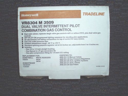 Honeywell VR8304M3509 Dual Intermittent Gas Valve