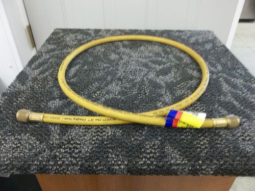 YELLOW JACKET PLUS II CHARGING HOSE 3/8&#034; 14560 B-60 686800 AC REFRIGERANT 58&#034;