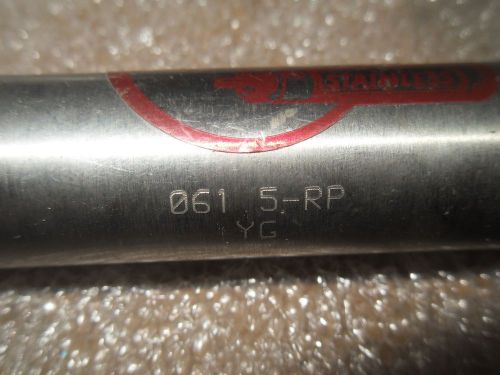 (I10-7) 1 USED BIMBA 061.5-RP 7/8&#034; BORE 1.5&#034; STROKE PNEUMATIC CYLINDER