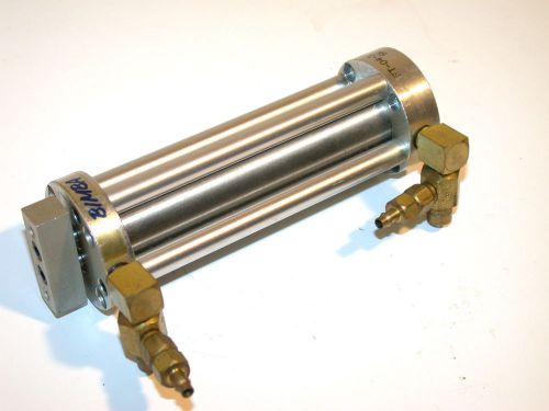 UP TO 2 BIMBA 3 1/2&#034; PANCAKE AIR PNEUMATIC CYLINDERS FT-04-3.5-3