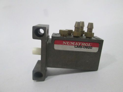 NEW NUMATICS LM5-0920 NUMATROL 2 POS 4-WAY ASSEMBLY PNEUMATIC VALVE BODY D282962