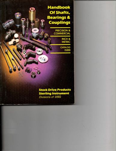 1994 HANDBOOK OF SHAFT-BEARING-COUPLINGS-D200-3-PRECISION-COMMERCIAL INCH-METRIC