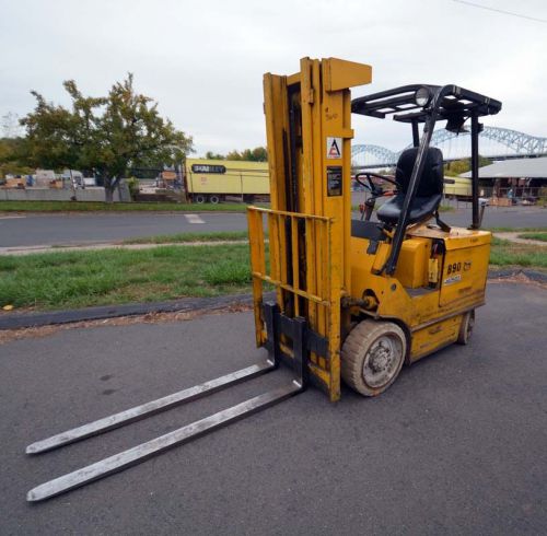 Allis Chalmers model E40 electric forklift 3800 lbs capacity (Inv.31640)