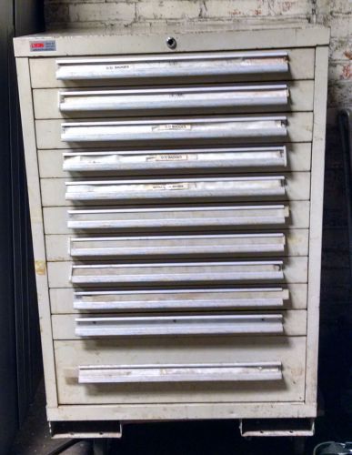 Lyon mss ii parts/tool cabinet 11 drawers 30 x 28 x 45 for sale