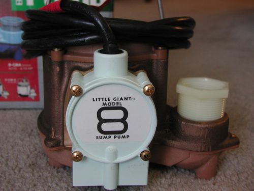 Little Giant Big John Submersible Sump Pump Bronze NEW #508357