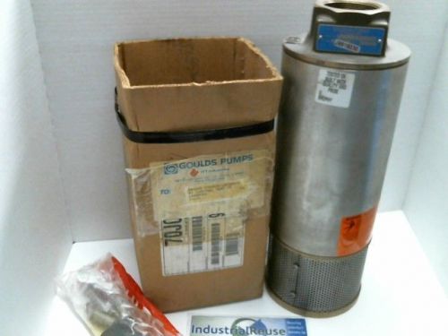 Nib itt gould 70j07 industrial submersible 6&#034; pump  2&#034;  npt port sump for sale