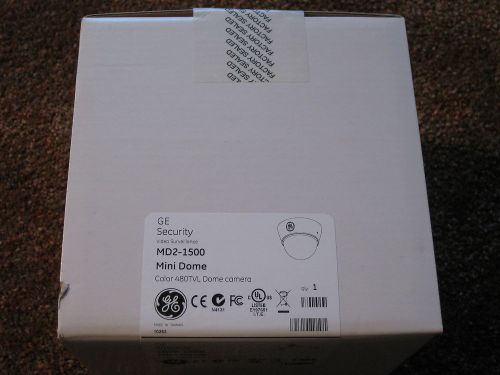 GE SECURITY MD2-1500 MINI-DOME CAMERA NEW IN BOX