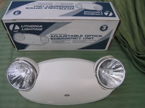 New! Lithonia - Emergency Lighting Unit, 2 Lamps, 5.4 Watt, 120/277V - ELM2