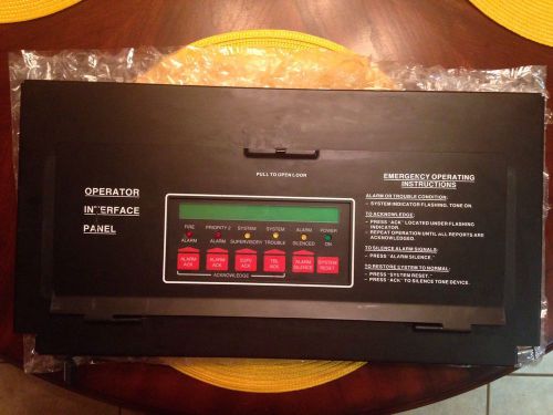 SIMPLEX 4100-8001 INTERFACE ANNUNCIATOR LCD DISPLAY PANEL