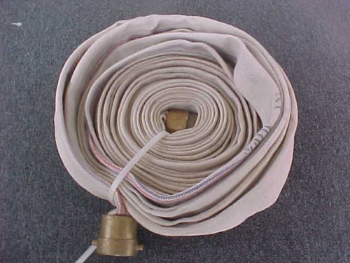 VINTAGE 1964  POWHATAN B&amp;I  Guard Fire Hose 90 ft ? USA