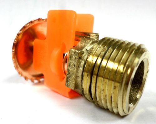 Tyco 575901286 sprinkler head ty4151 3/4 in 286f brass upright std coverage k8.0 for sale