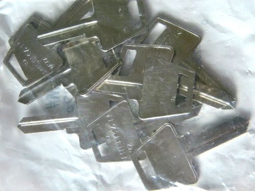 American Padlock Key Blanks AM-7 Bag of 10- by Hillman