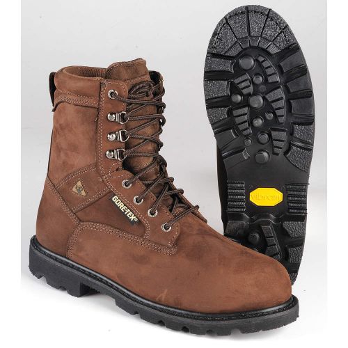 Work Boots, Stl, Mn, 10W, Brown, 1PR 6223 10 WIDE