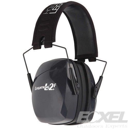 Howard Leight #R-01525 Leightning L2F Folding Shooter&#039;s Earmuffs NRR 27dB, Black