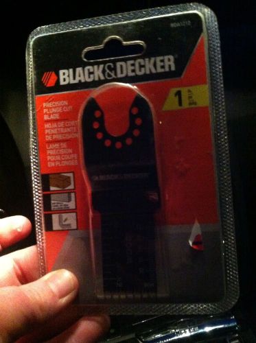 New Black &amp; Decker Accessories 1&#034; Precision Plunge Cut Blade BDA1212