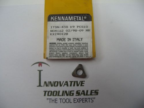 Itsn-438 carbide shim kennametal brand 1pc for sale