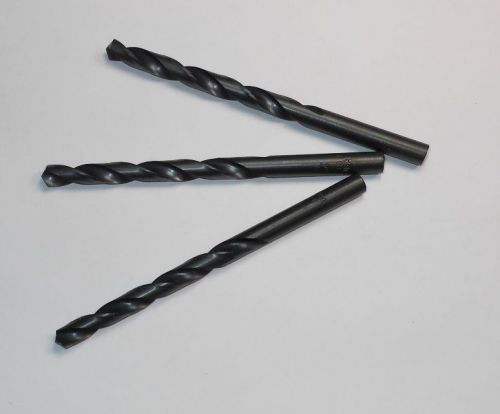 Jobber Length Drills 17/64&#034; HSS 118D Oxide 2-7/8&#034; LOC x 4-1/8&#034; OAL QTY 3 &lt;1914&gt;