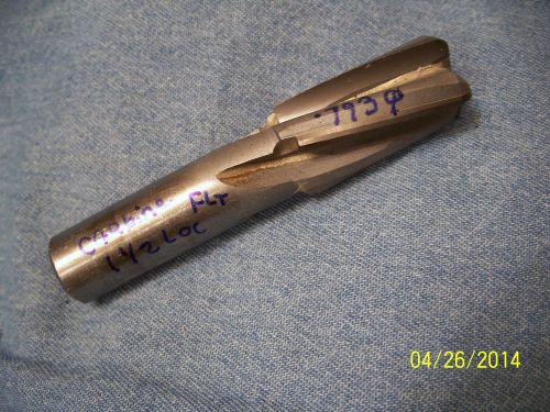 USA .793 DIAMETER CARBIDE FLUTE, 1 1/2 LOC END MILL MACHINIST TAPS TOOLS