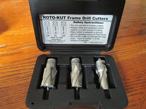 NEW ROTO-KUT ANNULAR CUTTER KIT, KIT NO. 82-4429