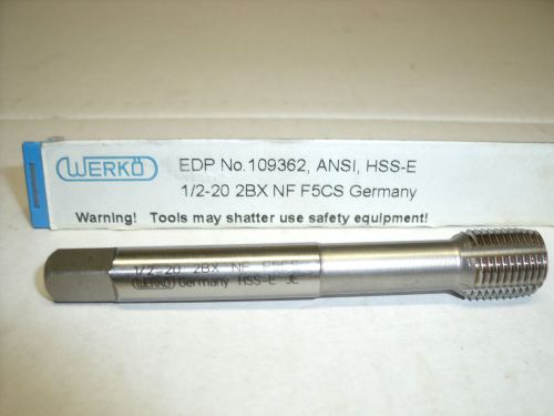 1/2-20 2BX NF form tap HSS-E JE Steel  F5CS ANSI