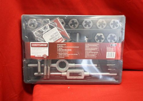 23 piece tap &amp; die craftsman inch 52384 new for sale