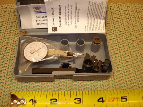 .0001&#034; NEW BESTEST - BROWN &amp; SHARPE INDICATOR 7032-3 SWISS MADE MACHINIST TOOL