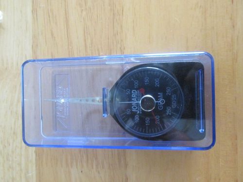 Jonard GD-25 Flat Tip Small Force Gauge, 30-250 grams, Dial Display, 10 grams Gr