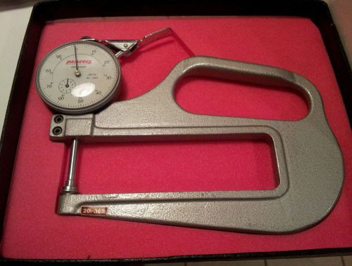 Peacock Dial Thickness Gauge .001-1.000 indicator in original box