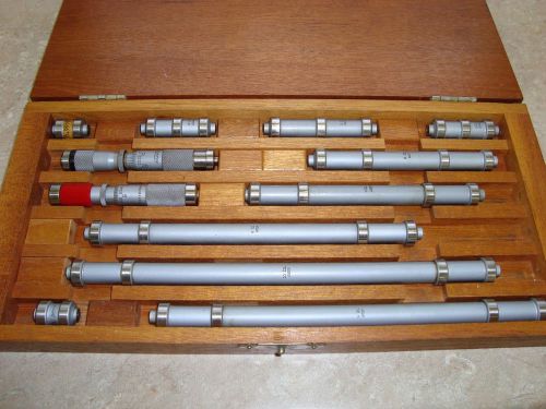 Lufkin/Brown &amp; Sharpe End Measuring Rod Set, Jig Boring