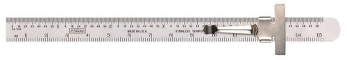 51-381-006 Pocket Steel Rule 6&#034;/150mm